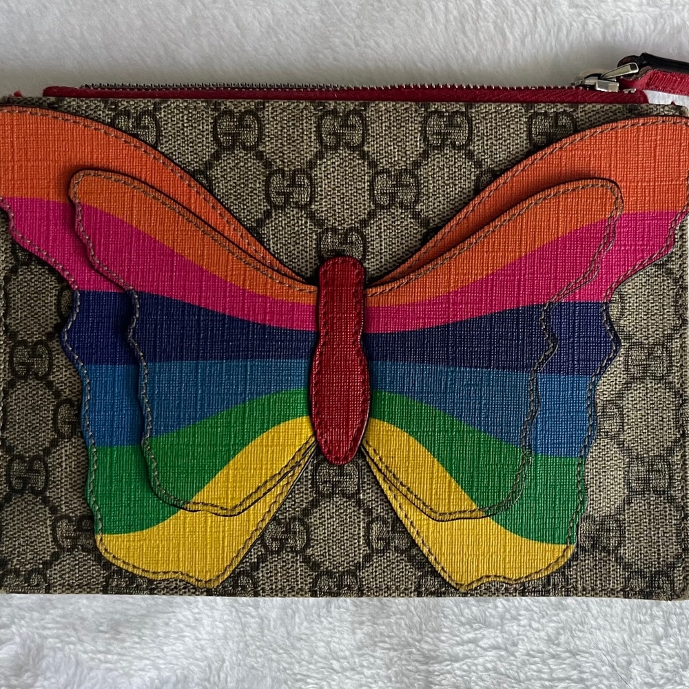 Gucci Butterfly Clutch